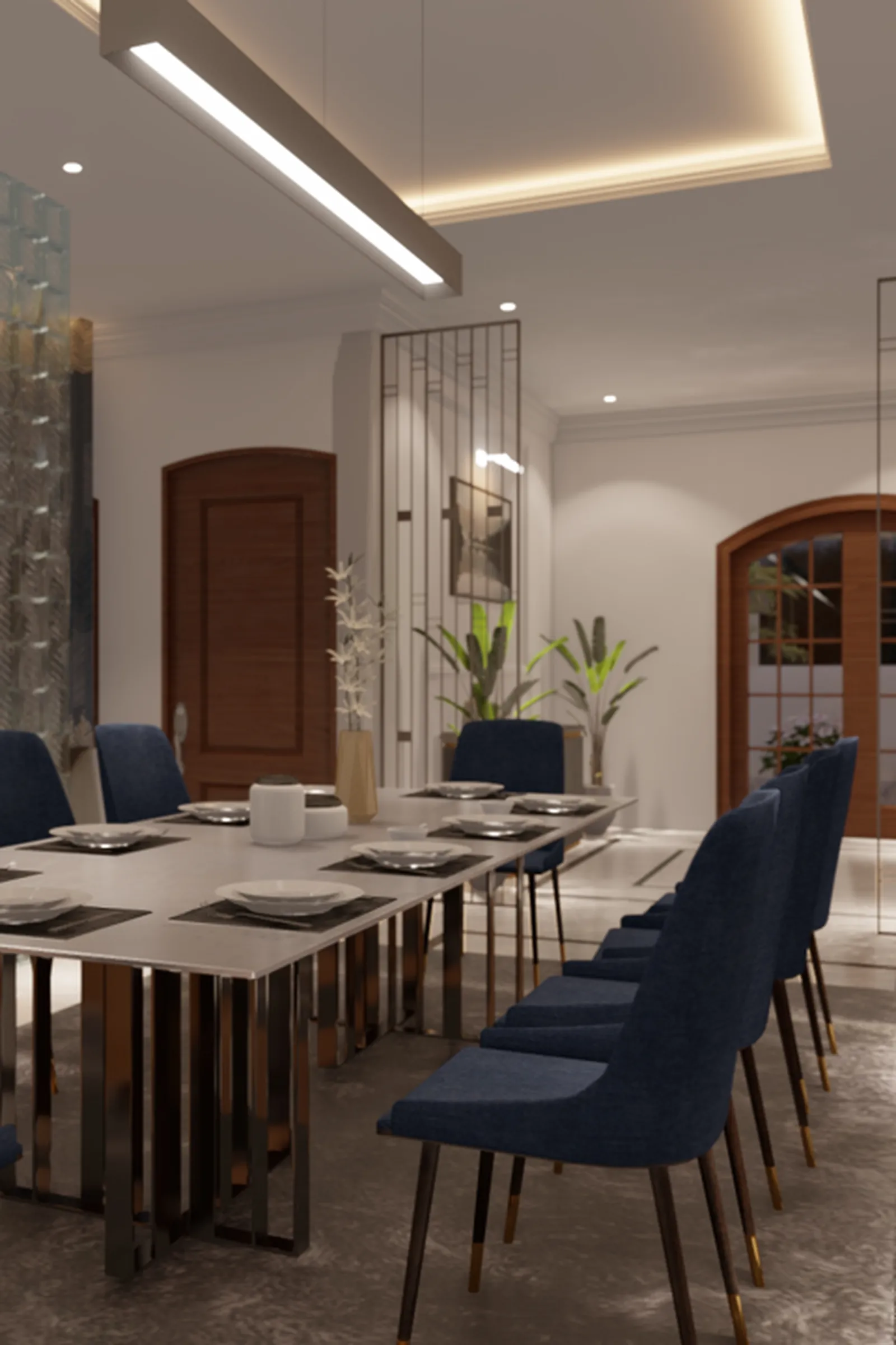 Modern Luxe Dining